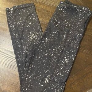 ZYIA Black Reflective Pocket Light n Tight Hi-Rise 7/8 24